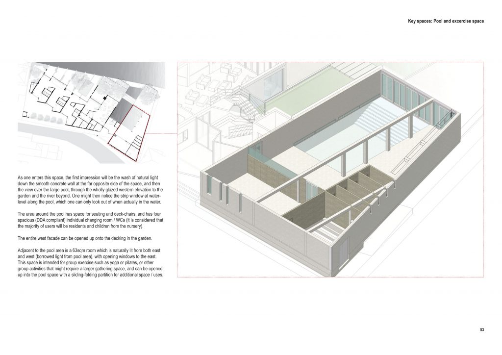 Ett konceptprojekt som kombinerar ett seniorboende och förskola mitt i staden Bath, England. Integrerade hållbarhetsprinciper avseende energihushållning och materialval, men även samhälls- och ekonomimässigt.